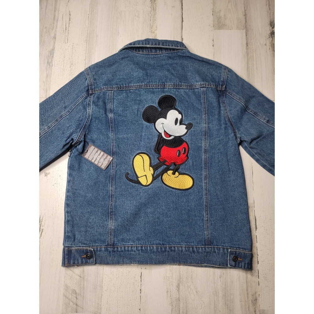 COPY - Disney Mickey Mouse Embroidered Denim Trucker Jacket Men's Size S